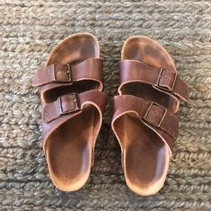 Birkenstock Arizona Brown Leather